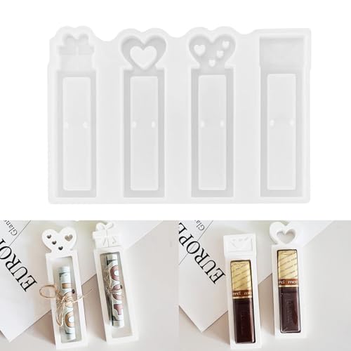 4 Stück Silikonformen Gießformen Ostern, Silikonform Ostern Geldgeschenk, Gipsformen Silikon, Gipsformen zum Gießen, Für DIY Seife Kerzen Ostergeschenke von SILOTEN