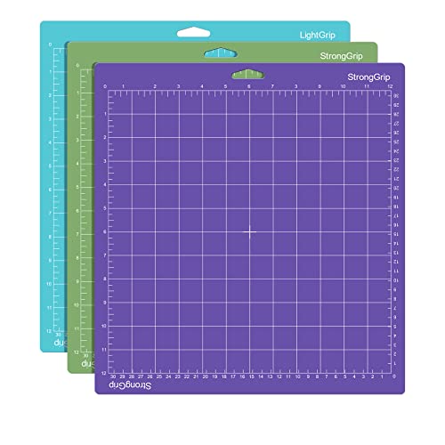 3 Stück Schneidematte 12"x12"Standardgrip, Lightgrip, Stronggrip, Rutschfeste Schneidematte, Selbstklebende Ersatzschneidematten für Cricut Explore One/Air/Air 2/Maker 3 Stück Schneidematte 12"x12"Standardgrip, Lightgrip, Stronggrip, Rutschfeste Schneidematte, Selbstklebende Ersatzschneidematten für Cricut Explore One/Air/Air 2/Maker von SIMDAO
