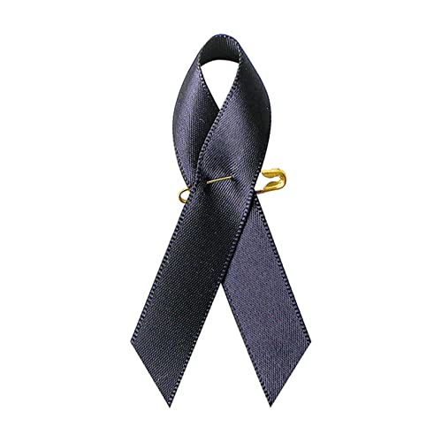 Schwarze Satinbänder mit Sicherheitsnadeln, 3,6 x 7,6 cm, 200 Stück Schwarze Satinbänder mit Sicherheitsnadeln, 3,6 x 7,6 cm, 200 Stück von SIMISI RIBBON