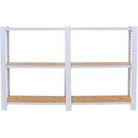 Simonrack Regal OFFICLICK 8425437127274 weiß, braun 160,0 x 30,0 x 100,0 cm Simonrack Regal OFFICLICK 8425437127274 weiß, braun 160,0 x 30,0 x 100,0 cm von SIMONRACK