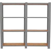 Simonrack Regal OFFICLICK 8425437127601 grau, braun 160,0 x 30,0 x 150,0 cm Simonrack Regal OFFICLICK 8425437127601 grau, braun 160,0 x 30,0 x 150,0 cm von SIMONRACK