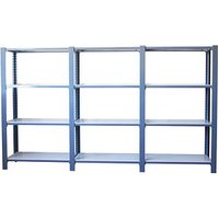 Simonrack Regal OFFICLICK 8435104998502 hellgrau, weiß 270,0 x 40,0 x 150,0 cm Simonrack Regal OFFICLICK 8435104998502 hellgrau, weiß 270,0 x 40,0 x 150,0 cm von SIMONRACK