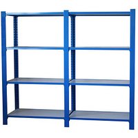 Simonrack Regal OFFICLICK 8435104999059 blau, weiß 180,0 x 40,0 x 150,0 cm Simonrack Regal OFFICLICK 8435104999059 blau, weiß 180,0 x 40,0 x 150,0 cm von SIMONRACK