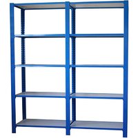 Simonrack Regal OFFICLICK 8435104999592 blau, weiß 180,0 x 30,0 x 210,0 cm Simonrack Regal OFFICLICK 8435104999592 blau, weiß 180,0 x 30,0 x 210,0 cm von SIMONRACK