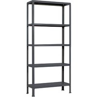 Simonrack Regal SIMONHOME CLICK MINI 8425437104299 anthrazit 80,0 x 30,0 x 180,0 cm von SIMONRACK