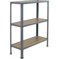 Simonrack Regal SIMONHOME CLICK MINI 8425437136092 grau, eiche 80,0 x 30,0 x 90,0 cm von SIMONRACK