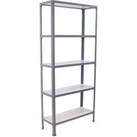 Simonrack Regal SIMONHOME CLICK PLUS 8425437070044 grau, weiß 100,0 x 30,0 x 180,0 cm Simonrack Regal SIMONHOME CLICK PLUS 8425437070044 grau, weiß 100,0 x 30,0 x 180,0 cm von SIMONRACK