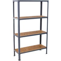 Simonrack Regal SIMONHOME CLICK PLUS 8425437128912 grau, braun 100,0 x 30,0 x 160,0 cm von SIMONRACK