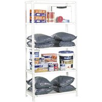 Simonrack Schwerlastregal COMFORT MINI 8425437061219 weiß 80,0 x 40,0 x 180,0 cm von SIMONRACK