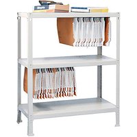 Simonrack Schwerlastregal FILECLICK PLUS 3 8435104939406 weiß 100,0 x 36,0 x 90,0 cm von SIMONRACK