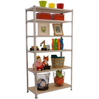 Simonrack Schwerlastregal MADERCLICK SUPERPLUS 6 8435104975268 silber, braun 110,0 x 40,0 x 250,0 cm Simonrack Schwerlastregal MADERCLICK SUPERPLUS 6 8435104975268 silber, braun 110,0 x 40,0 x 250,0 cm von SIMONRACK