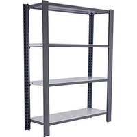 Simonrack Schwerlastregal OFFICCLICK 4 8435104916568 grau, weiß 90,0 x 40,0 x 150,0 cm Simonrack Schwerlastregal OFFICCLICK 4 8435104916568 grau, weiß 90,0 x 40,0 x 150,0 cm von SIMONRACK
