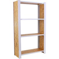 Simonrack Schwerlastregal OFFICLICK 4 8425437127380 weiß, braun 80,0 x 30,0 x 150,0 cm Simonrack Schwerlastregal OFFICLICK 4 8425437127380 weiß, braun 80,0 x 30,0 x 150,0 cm von SIMONRACK