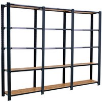 Simonrack Schwerlastregal OFFICLICK 5 8425437127731 anthrazit, braun 240,0 x 30,0 x 210,0 cm Simonrack Schwerlastregal OFFICLICK 5 8425437127731 anthrazit, braun 240,0 x 30,0 x 210,0 cm von SIMONRACK