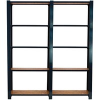 Simonrack Schwerlastregal OFFICLICK 5 8425437127816 anthrazit, braun 160,0 x 30,0 x 210,0 cm Simonrack Schwerlastregal OFFICLICK 5 8425437127816 anthrazit, braun 160,0 x 30,0 x 210,0 cm von SIMONRACK