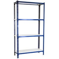 Simonrack Schwerlastregal SIMONCLICK 4 8435104960417 blau, weiß 90,0 x 30,0 x 150,0 cm Simonrack Schwerlastregal SIMONCLICK 4 8435104960417 blau, weiß 90,0 x 30,0 x 150,0 cm von SIMONRACK
