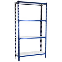 Simonrack Schwerlastregal SIMONCLICK 4 8435104960417 blau, weiß 90,0 x 30,0 x 150,0 cm von SIMONRACK