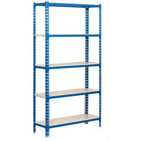 Simonrack Schwerlastregal SIMONCLICK 5 8435104912584 blau, weiß 90,0 x 50,0 x 180,0 cm von SIMONRACK