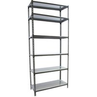 Simonrack Schwerlastregal SIMONCLICK 6 8425437098239 anthrazit, silber 90,0 x 30,0 x 250,0 cm von SIMONRACK