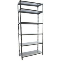 Simonrack Schwerlastregal SIMONCLICK 6 8425437098352 anthrazit, silber 90,0 x 40,0 x 250,0 cm von SIMONRACK