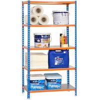 Simonrack Schwerlastregal SIMONCLICK MEGAPLUS 8425437076916 blau, orange, silber 120,0 x 40,0 x 200,0 cm Simonrack Schwerlastregal SIMONCLICK MEGAPLUS 8425437076916 blau, orange, silber 120,0 x 40,0 x 200,0 cm von SIMONRACK