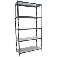 Simonrack Schwerlastregal SIMONCLICK SUPERPLUS 5 8425437098178 anthrazit, silber 110,0 x 50,0 x 200,0 cm von SIMONRACK