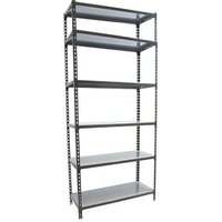 Simonrack Schwerlastregal SIMONCLICK SUPERPLUS 6 8425437098536 anthrazit, silber 110,0 x 50,0 x 250,0 cm von SIMONRACK