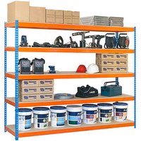 Simonrack Schwerlastregal SIMONFORTE CHIPBOARD 8435104951101 blau, orange 180,0 x 45,0 x 200,0 cm Simonrack Schwerlastregal SIMONFORTE CHIPBOARD 8435104951101 blau, orange 180,0 x 45,0 x 200,0 cm von SIMONRACK