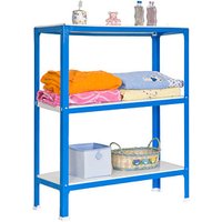Simonrack Schwerlastregal SIMONHOME CLICK COLOR PLUS 3 8435104940259 blau, weiß 100,0 x 30,0 x 90,0 cm Simonrack Schwerlastregal SIMONHOME CLICK COLOR PLUS 3 8435104940259 blau, weiß 100,0 x 30,0 x 90,0 cm von SIMONRACK