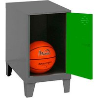 Simonrack Spind SIMONLOCKER DISM anthrazit, grün 8425437119927, 1 Schließfach 30,0 x 50,0 x 57,5 cm Simonrack Spind SIMONLOCKER DISM anthrazit, grün 8425437119927, 1 Schließfach 30,0 x 50,0 x 57,5 cm von SIMONRACK
