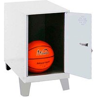 Simonrack Spind SIMONLOCKER DISM grau, weiß 8425437119828, 1 Schließfach 30,0 x 50,0 x 57,5 cm Simonrack Spind SIMONLOCKER DISM grau, weiß 8425437119828, 1 Schließfach 30,0 x 50,0 x 57,5 cm von SIMONRACK
