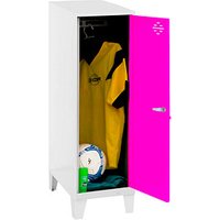Simonrack Spind SIMONLOCKER DISM weiß, pink 8425437121746, 1 Schließfach 40,0 x 50,0 x 101,5 cm Simonrack Spind SIMONLOCKER DISM weiß, pink 8425437121746, 1 Schließfach 40,0 x 50,0 x 101,5 cm von SIMONRACK