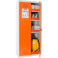 Simonrack Umweltschrank SIMONLOCKER 8425437143243 lichtgrau, orange 80,0 x 40,0 x 180,0 cm, zerlegt Simonrack Umweltschrank SIMONLOCKER 8425437143243 lichtgrau, orange 80,0 x 40,0 x 180,0 cm, zerlegt von SIMONRACK
