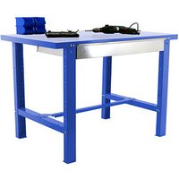 Simonrack Werkbank SIMONWORK BT6 BOX blau 1 Schublade 150,0 x 73,0 x 83,0 cm Simonrack Werkbank SIMONWORK BT6 BOX blau 1 Schublade 150,0 x 73,0 x 83,0 cm von SIMONRACK