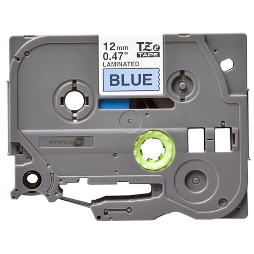 SIMPLETEK - Etikettenband kompatibel mit Brother 12 mm x 8 m | P-Touch 1000 200 300 900 Serie D, E, H, P GL-200 | Blau, schwarzer Text SIMPLETEK - Etikettenband kompatibel mit Brother 12 mm x 8 m | P-Touch 1000 200 300 900 Serie D, E, H, P GL-200 | Blau, schwarzer Text von SIMPLETEK