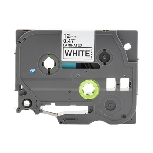 SIMPLETEK - Etikettenband kompatibel mit Brother P-Touch 12mmx8m | TZe-131, TZe-231, TZe-431, TZe-531, TZe-631, TZe-731 | Weiß, schwarzer Text SIMPLETEK - Etikettenband kompatibel mit Brother P-Touch 12mmx8m | TZe-131, TZe-231, TZe-431, TZe-531, TZe-631, TZe-731 | Weiß, schwarzer Text von SIMPLETEK
