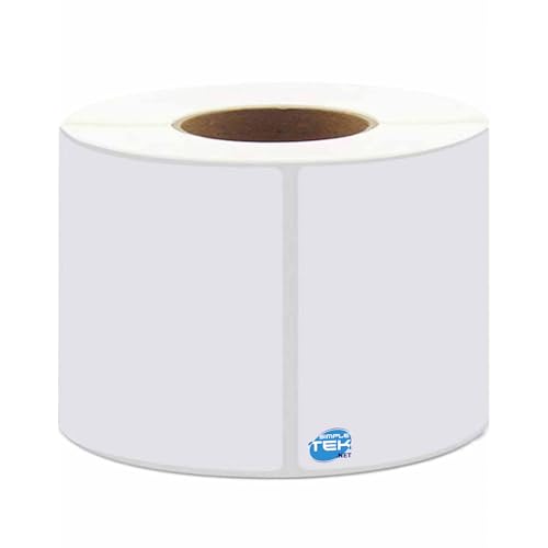 SIMPLETEK - Rolle mit 220 weißen Etiketten, 101 × 54 mm, kompatibel mit LabelWriter 450 | 550 | 4XL | 5XL (S0722420) von SIMPLETEK