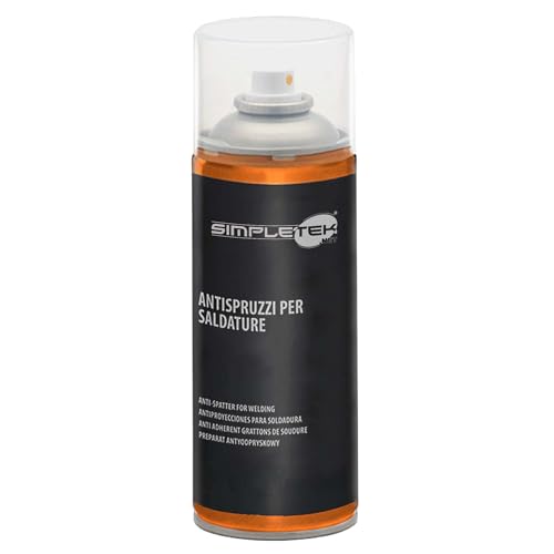 SIMPLETEK - Spraydose Spritzschutz Anti-Spatter Anti-Grip für selbsttötende Elektroschweißen Inertgas ohne Silikon (1 Stück) von SIMPLETEK