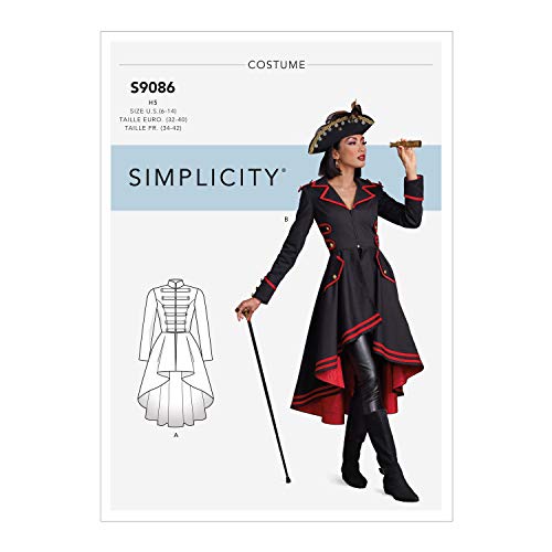 SIMPLICITY CREATIVE CORP SS9086R5 SIMPLICITY PATTERN 14-16-18-2, 14-16-18-20-22 von Simplicity