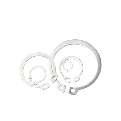 1 Stück M105-M200 304 Edelstahl elastischer Sicherungsring für Achse C Typ äußerer Sicherungsring Schnappschnalle elastische Klemme(M190-1pcs) von SINEKY