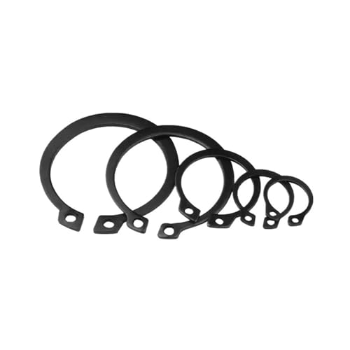 1 Stück M27-M200 65 Manganstahl Elastischer Sicherungsring für Achse C Typ Äußerer Sicherungsring Schnappschnalle Elastische Klemme(M105-1pcs) von SINEKY