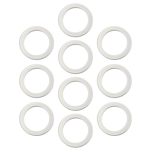 SING F LTD 10 Stück Ersatzring Kreissägeblatt Reduzierring 16 mm Reduzierring für Kreissägeblätter Trennscheiben 22,2 x 16 x 1,1 mm Silber von SING F LTD