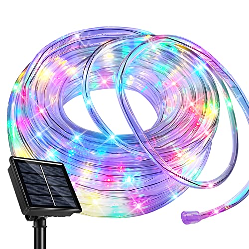 SINGCHUNGTE Solar Lichtschlauch Außen, 12M 100LED Wasserfest Lichtschlauch,Farbe 8 modi lichterschlauch für Garten,Trampolin,Schwimmbad SINGCHUNGTE Solar Lichtschlauch Außen, 12M 100LED Wasserfest Lichtschlauch,Farbe 8 modi lichterschlauch für Garten,Trampolin,Schwimmbad von SINGCHUNGTE