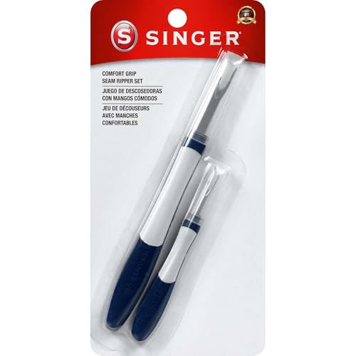 SINGER 47325 Nahttrenner mit Komfortgriff, Blau/Weiß, New Version, 2 stück SINGER 47325 Nahttrenner mit Komfortgriff, Blau/Weiß, New Version, 2 stück von SINGER