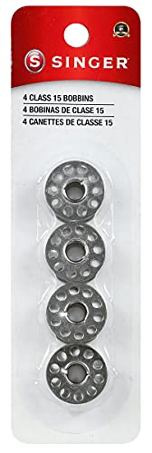 Singer Spulen, Klasse 15, Metall, 4-Pack Singer Spulen, Klasse 15, Metall, 4-Pack von Singer