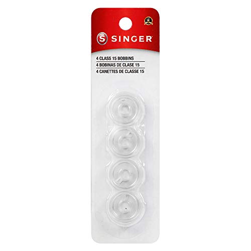 Singer Bobbins Spulen, Kunststoff, durchsichtig, 1-Pack Singer Bobbins Spulen, Kunststoff, durchsichtig, 1-Pack von Singer