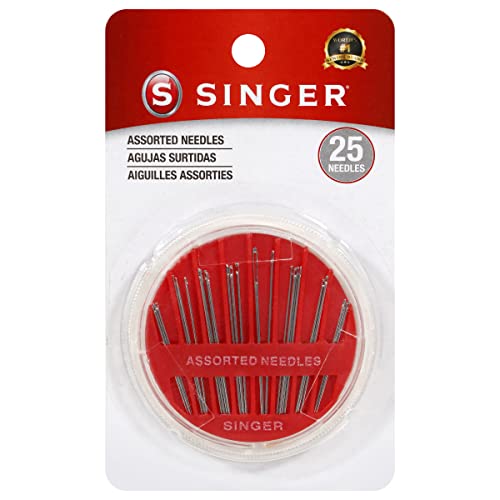 SINGER Verschiedene Hand Nadeln in Kompakt, 25-Count von Singer