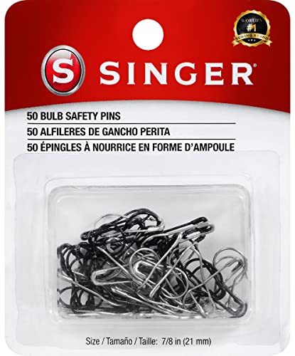 Singer Bulb Safety Pins -Size 7/8 50/Pkg von Singer