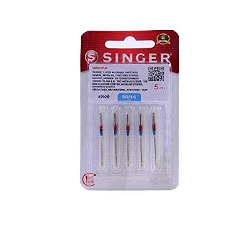 SINGER Universal Nähnadeln 5 Stück N202014 M502, N202014M503 SINGER Universal Nähnadeln 5 Stück N202014 M502, N202014M503 von Singer