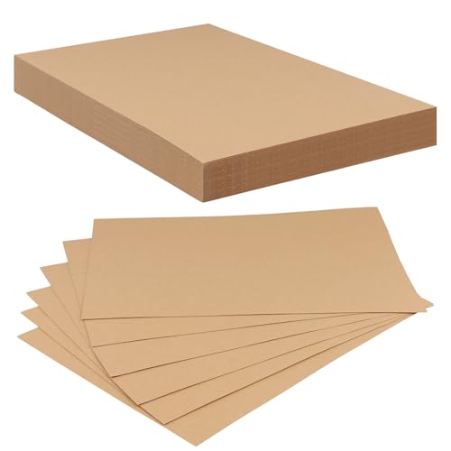 SINJEUN 150 Blatt A4 Kraftpapier 300g, Kraftkarton A4, Braun Bastelpapier Fotokarton für DIY Handwerk SINJEUN 150 Blatt A4 Kraftpapier 300g, Kraftkarton A4, Braun Bastelpapier Fotokarton für DIY Handwerk von SINJEUN